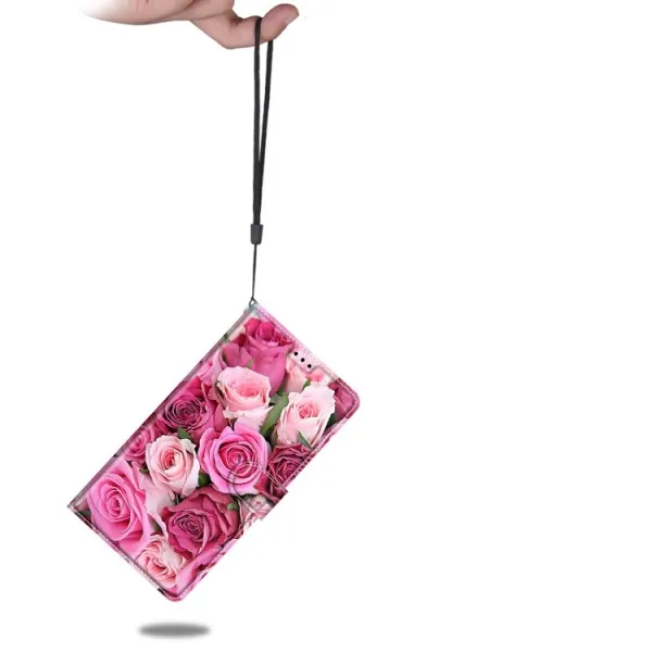 ART Peňaženkový kryt Apple iPhone XR ROSES