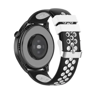 SPORTY Remienok Huawei Watch 3 / 3 Pro čierny-biely