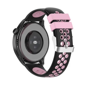 SPORTY Remienok Huawei Watch 3 / 3 Pro čierny-ružový