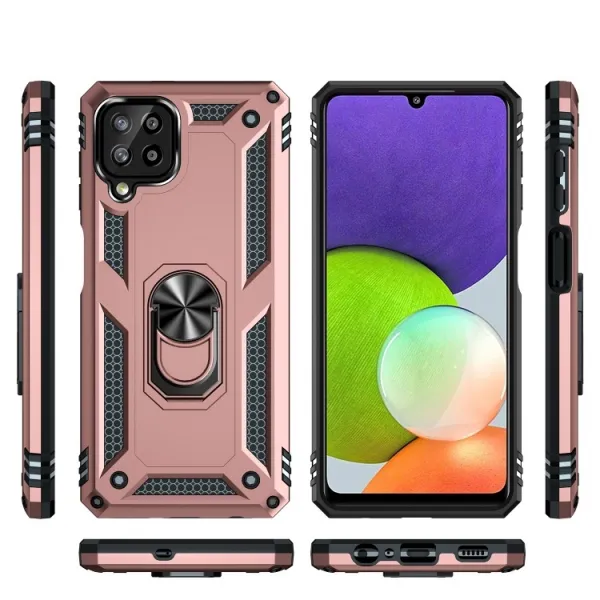 RING Ochranný obal Samsung Galaxy A22 ružový