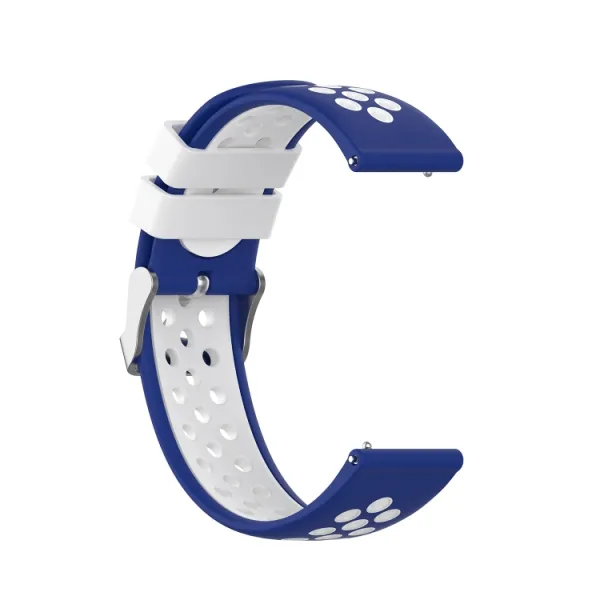 SPORTY Remienok Huawei Watch 3 / 3 Pro modrý-biely