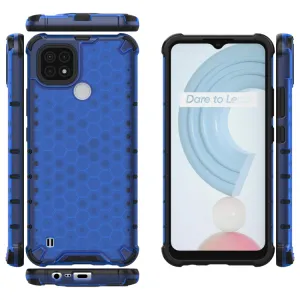HONEYCOMB Ochranný kryt Realme C21 modrý