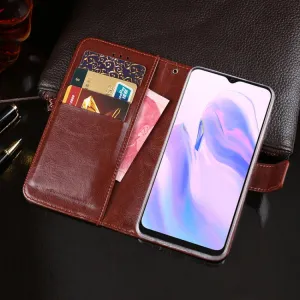 IDEWEI Peňaženkový kryt Blackview A70 biely