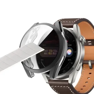 Ochranný obal Huawei Watch 3 Pro strieborný
