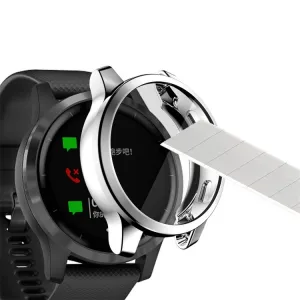 Ochranný obal Garmin Vivoactive 4S / Garmin Venu 2S strieborný