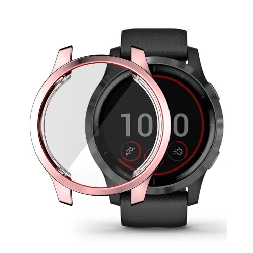 Ochranný obal Garmin Vivoactive 4S / Garmin Venu 2S ružový