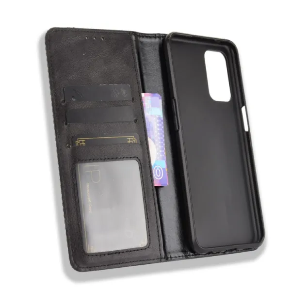 BUSINESS Peňaženkový kryt OnePlus Nord N200 5G čierny