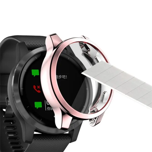 ENKAY ochranný kryt Garmin Venu 2 / Vivoactive 4 ružový