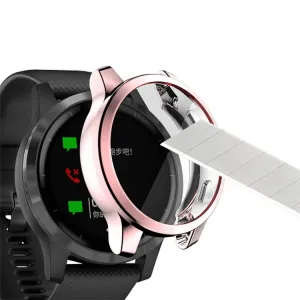 ENKAY ochranný kryt Garmin Venu 2 / Vivoactive 4 ružový