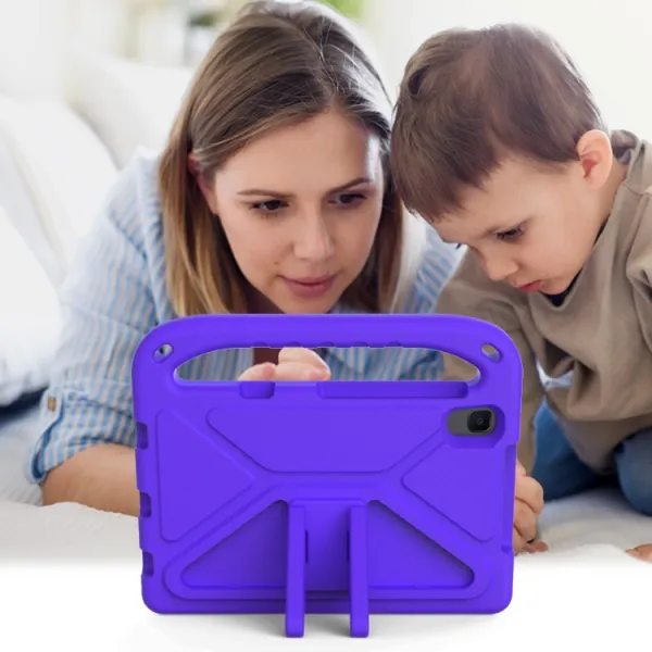 KIDDO Detský obal Huawei MediaPad M5 Lite 8.0 fialový