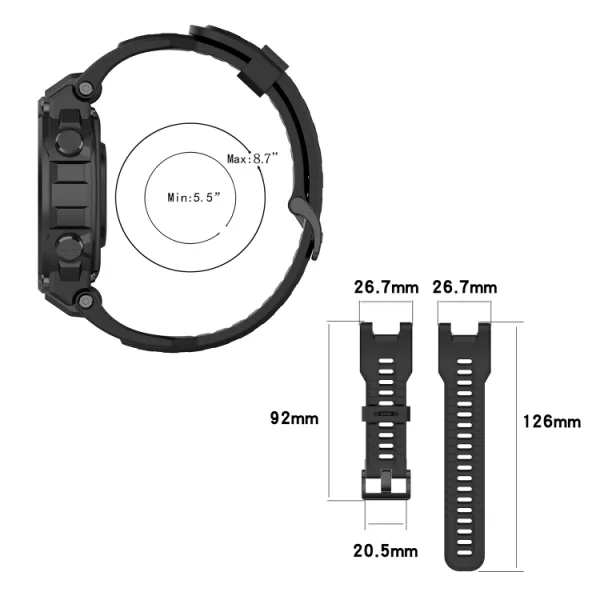 Remienok Amazfit T-Rex / T-Rex Pro biely