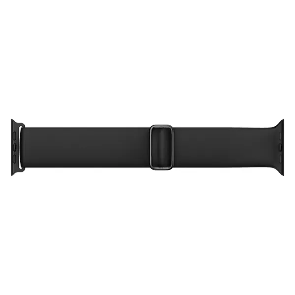 ELASTIC Remienok Apple Watch Ultra 1 / 2 / 3 (49mm) / 9 / 8 / 7 (45mm) / 6 / SE / 5 / 4 (44mm) / 3 / 2 / 1 (42mm) čierny
