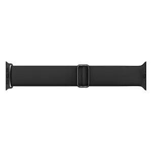 ELASTIC Remienok Apple Watch Ultra 1 / 2 / 3 (49mm) / 9 / 8 / 7 (45mm) / 6 / SE / 5 / 4 (44mm) / 3 / 2 / 1 (42mm) čierny