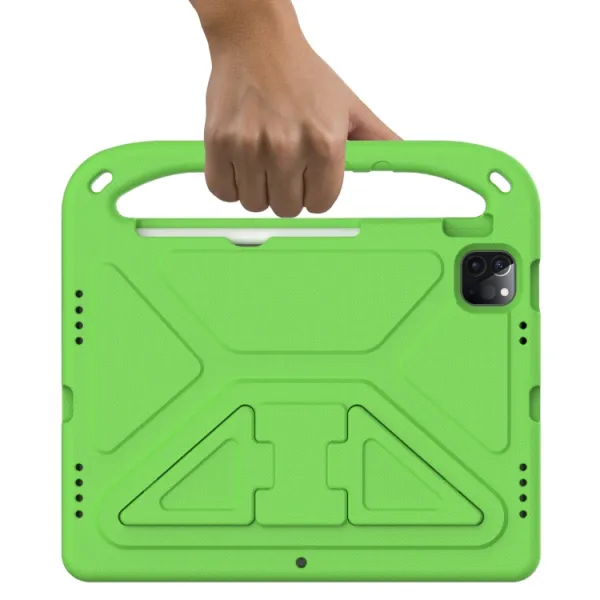 KIDDO Detský obal Apple iPad Pro 11 (2022 / 2021 / 2020 / 2018) / iPad Air 10.9 2020 zelený