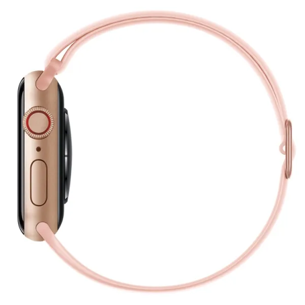 ELASTIC Remienok Apple Watch Ultra 1 / 2 / 3 (49mm) / 9 / 8 / 7 (45mm) / 6 / SE / 5 / 4 (44mm) / 3 / 2 / 1 (42mm) ružový