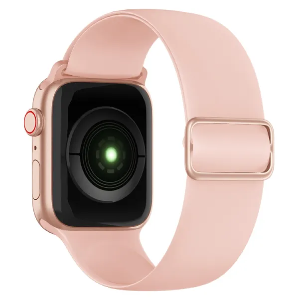 ELASTIC Remienok Apple Watch Ultra 1 / 2 / 3 (49mm) / 9 / 8 / 7 (45mm) / 6 / SE / 5 / 4 (44mm) / 3 / 2 / 1 (42mm) ružový