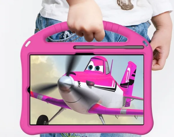KIDDO Detský obal Samsung Galaxy Tab S6 Lite ružový
