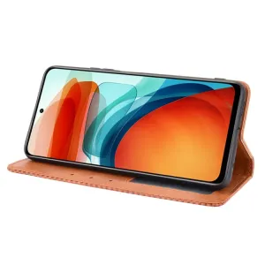 BUSINESS Peňaženkový kryt Xiaomi Poco X3 GT hnedý