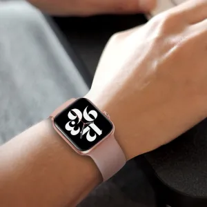 ELASTIC Remienok Apple Watch Ultra 1 / 2 / 3 (49mm) / 9 / 8 / 7 (45mm) / 6 / SE / 5 / 4 (44mm) / 3 / 2 / 1 (42mm) ružový