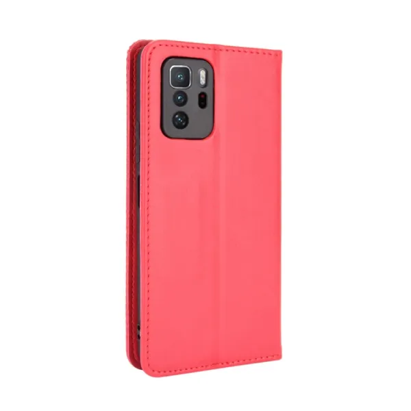 BUSINESS Peňaženkový kryt Xiaomi Poco X3 GT červený