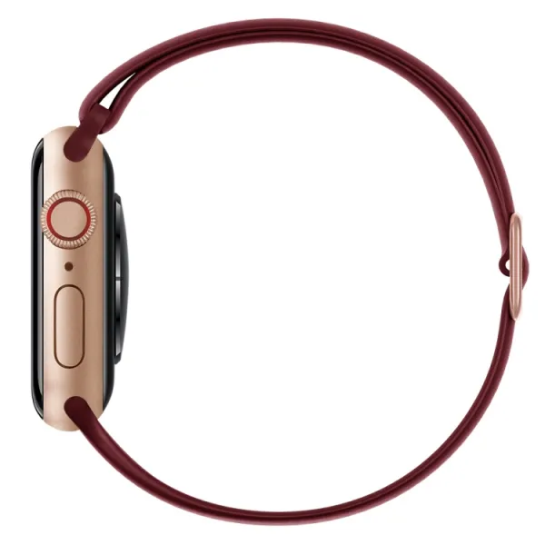ELASTIC Remienok Apple Watch Ultra 1 / 2 / 3 (49mm) / 9 / 8 / 7 (45mm) / 6 / SE / 5 / 4 (44mm) / 3 / 2 / 1 (42mm) červený