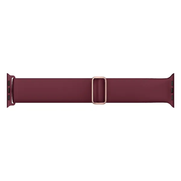 ELASTIC Remienok Apple Watch Ultra 1 / 2 / 3 (49mm) / 9 / 8 / 7 (45mm) / 6 / SE / 5 / 4 (44mm) / 3 / 2 / 1 (42mm) červený