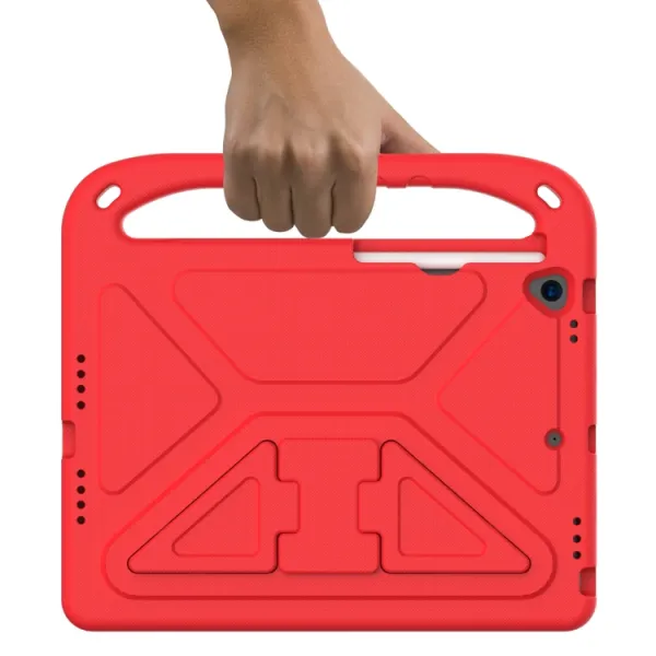 KIDDO Detský obal Apple iPad 10.2 2021 / 2020 / 2019 červený