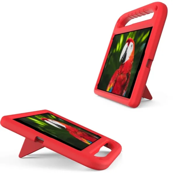 KIDDO Detský obal Apple iPad 10.2 2021 / 2020 / 2019 červený