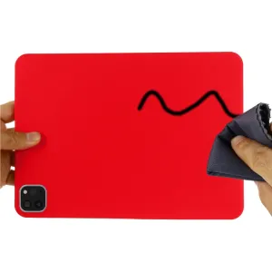RUBBER Gumený kryt Apple iPad Pro 11 (2022 / 2021 / 2020 / 2018) červený