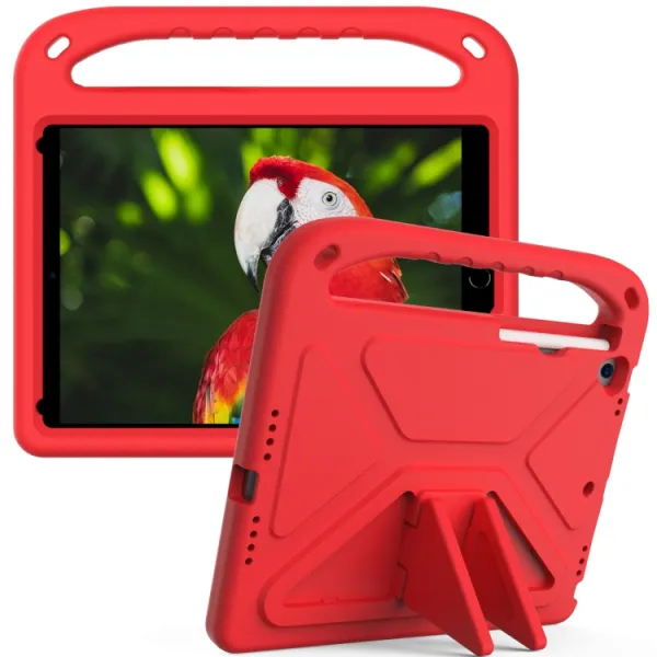 KIDDO Detský obal Apple iPad 10.2 2021 / 2020 / 2019 červený