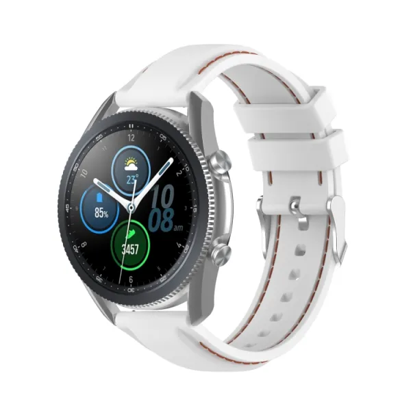 Silikónový Remienok Samsung Galaxy Gear S3 biely