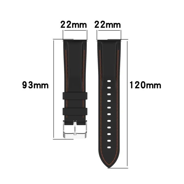 Silikónový Remienok Samsung Galaxy Gear S3 biely
