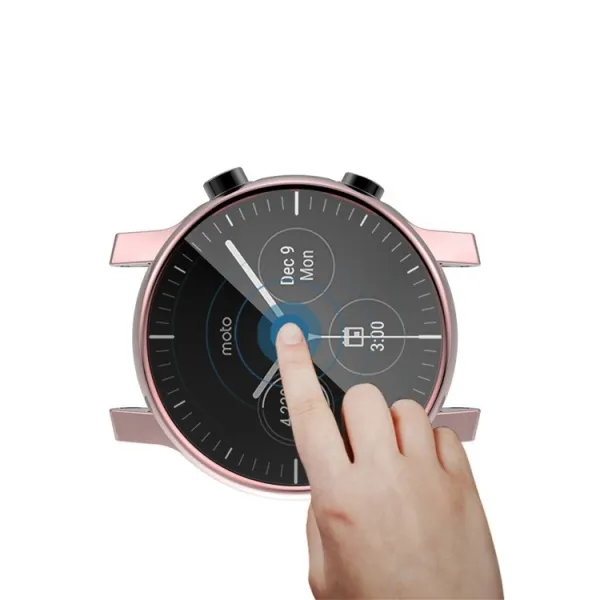 Ochranný obal Motorola Moto 360 3. gen ružový