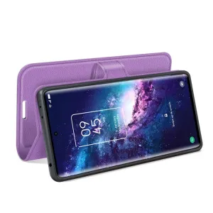 LITCHI Ochranný kryt TCL 20 Pro 5G fialový