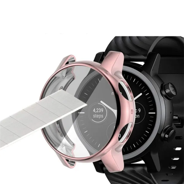 Ochranný obal Motorola Moto 360 3. gen ružový