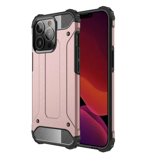 TOUGH Ochranný kryt Apple iPhone 13 Pro ružový
