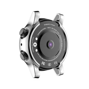 Ochranný obal Motorola Moto 360 3. gen strieborný