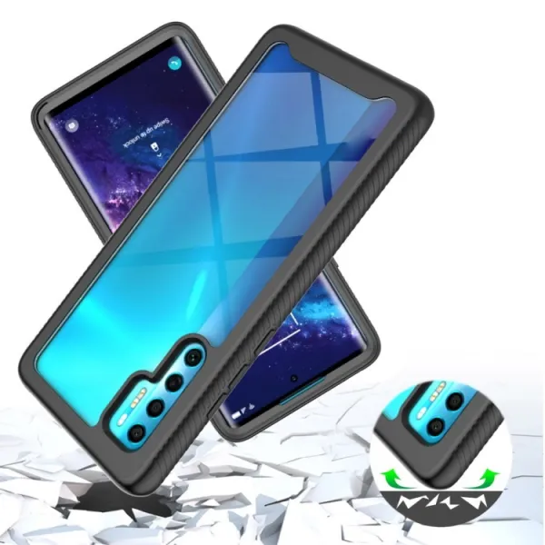 DUAL kryt TCL 20 Pro 5G modrý