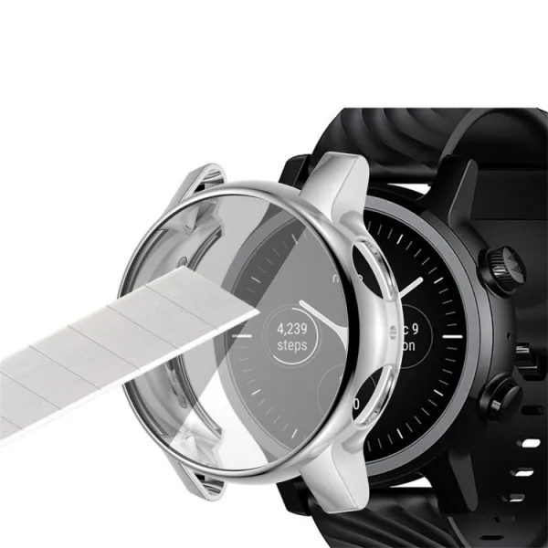 Ochranný obal Motorola Moto 360 3. gen strieborný