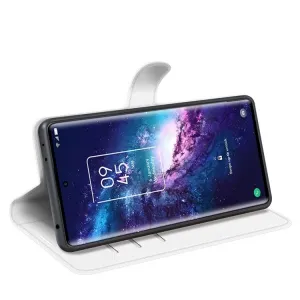 LITCHI Ochranný kryt TCL 20 Pro 5G biely