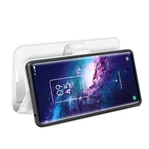 LITCHI Ochranný kryt TCL 20 Pro 5G biely
