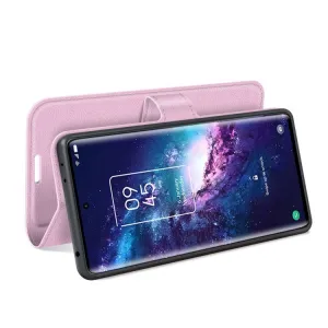 LITCHI Ochranný kryt TCL 20 Pro 5G ružový