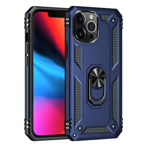 RING Ochranný obal Apple iPhone 13 Pro Max modrý
