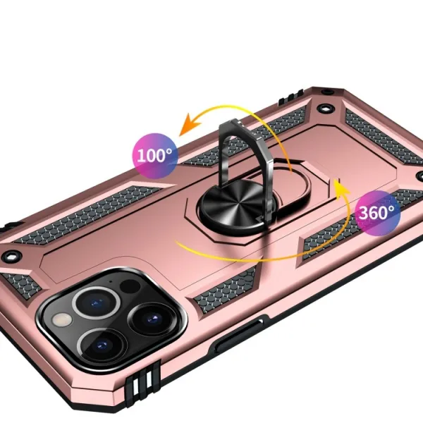 RING Ochranný obal Apple iPhone 13 Pro Max ružový