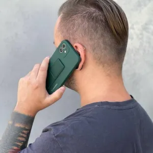 MG Kickstand silikónový kryt na Samsung Galaxy S21 Plus 5G, ružový