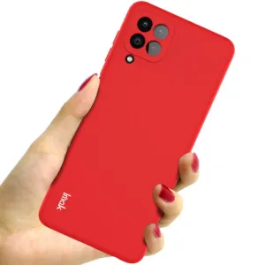 IMAK RUBBER Gumený kryt Samsung Galaxy A22 červený