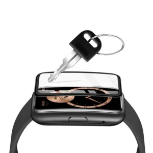 3D Flexibilné sklo Huawei Watch Fit čierne