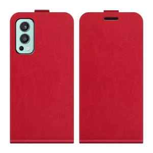 Vyklápacie puzdro OnePlus Nord 2 5G červené