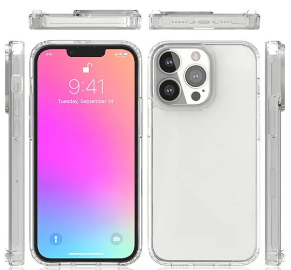SHOCK Extra odolný kryt Apple iPhone 13 Pro čierny