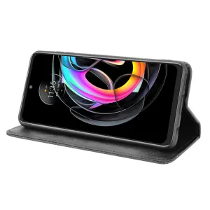BUSINESS Peňaženkový kryt Motorola Edge 20 Lite čierny